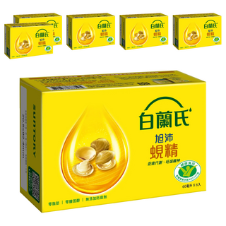 BRAND'S 白蘭氏 旭沛蜆精 黃金蜆配方 無防腐劑 無人工色素, 60ml, 6瓶, 6盒