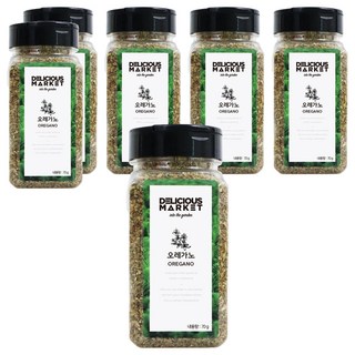 美味的市場牛至, 70g, 6個