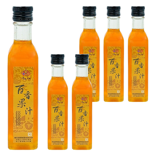 Puyyuma 埤南采風 台東地區農會 台東特產百香果汁, 250ml, 6瓶