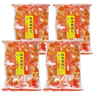 黑熊雞蛋蜜麻花 - 蛋鄉濃厚酥脆麻花捲, 180g, 4袋