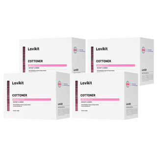 LAVIKIT Cottner 烘衣機用香氛柔軟紙 嬰兒麝香, 40片, 4個