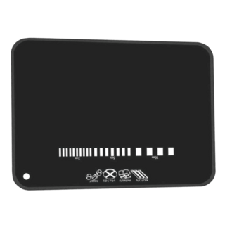 KAI 貝印 銀離子軟砧板, 黑, 1個