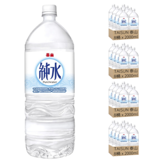 泰山 純水, 2000ml, 32瓶