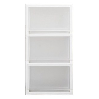 comet 簡約抽屜櫃, 透明色, 3層