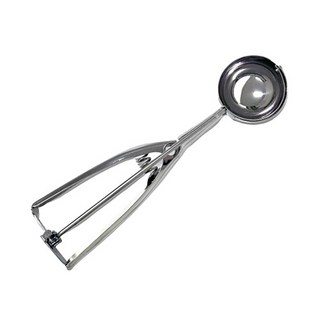 橘之屋 ST冰淇淋杓, 台灣製不鏽鋼, 符合人體工學, 挖取擺盤多用途, W-030-1, 1個