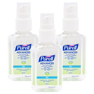 Purell 普瑞來 免洗洗手液, 60ml, 3瓶