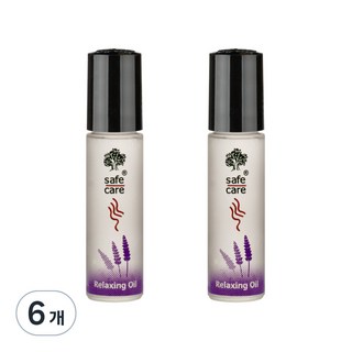 세이프케어 라벤더 릴랙싱 오일, 10ml, 6개