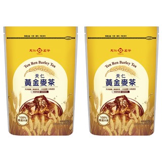 天仁黃金麥茶 25g x 12包 x 2袋 澳洲大麥 無咖啡因 冷熱皆宜