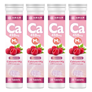 台塑生醫 MD Formula 醫之方 鈣 + 鎂發泡錠, 20顆, 4瓶