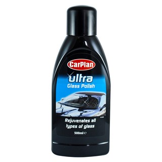 CarPlan 卡派爾 Ultra 玻璃拋光劑 500ml 去除油膜水痕 深度清潔, 1瓶