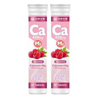 台塑生醫 MD Formula 醫之方 鈣 + 鎂發泡錠, 20顆, 2瓶