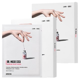 ROVECTIN 積雪草鎮靜面膜, 1片, 10片