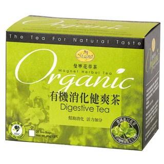 Magnet 曼寧 有機消化健爽茶, 20包, 2g, 1盒