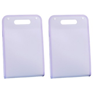 ASTER 13格風琴文件活頁夾, 紫色, 2個