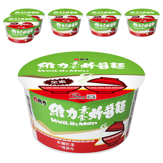 維力 素食炸醬麵 90g, 6入