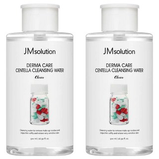 JMsolution 肌司研 卸妝水 積雪草修護, 500ml, 2瓶