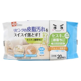 LEC 激落倍半碳酸鈉居家及地板清潔濕巾, 1包