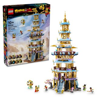 LEGO 樂高 悟空小俠系列 80058 凌霄寶塔 Celestial Pagoda 積木玩具，10歲以上適用，激發無限想像, 1盒