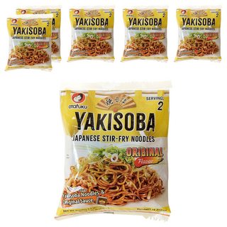 OTafUKU 御多福 2人份日式炒麵 原味, 370g, 6包