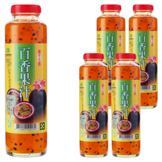 埔里鎮農會 百香果汁, 800g, 5瓶