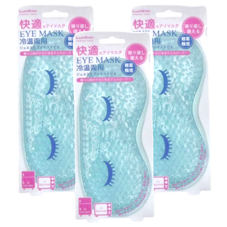 Lumina 露蜜 冷熱兩用凝珠眼罩, 1個, 3個