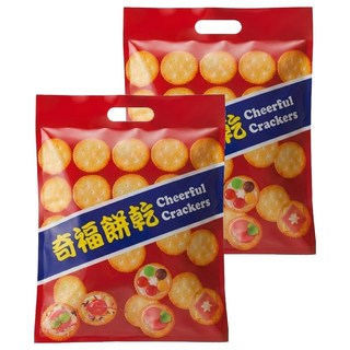 掬水軒 奇福餅乾 量販包 奶素, 320g, 2袋