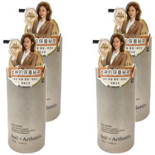 hoi 好好生活 x 日京山風 輕透保濕乳液 侘寂之日, 清爽保濕配方，含維生素B3、B5、玻尿酸，長效保濕, 500ml, 4瓶