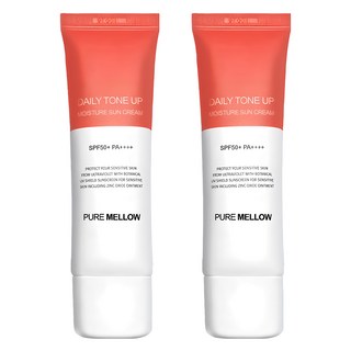 PURE MELLOW 補水保濕防曬霜 SPF50+ PA++++, 50ml, 2條