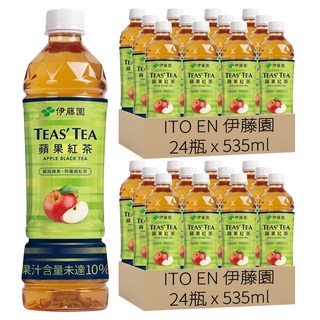 ITO EN 伊藤園 蘋果紅茶, 535ml, 48瓶