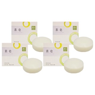 里仁 Leezen 素皂，植物皂基，無色素、無起泡劑，100g, 4個
