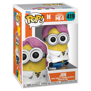POP 神偷奶爸4 小小兵XBTS Jin 公仔 85965, 1個