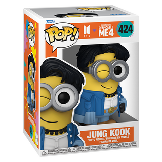 Funko Pop! 神偷奶爸4 小小兵XBTS 柾國 公仔 85966, 1個