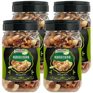 i-natural 無調味綜合堅果, 400g, 4罐