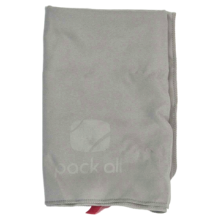pack all 快乾巾，超細纖維，吸水力強, 灰色, 1條