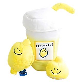 Bite Me 氣泡檸檸杯藏食響聲玩具組 可愛造型 激發狗狗覓食樂趣 多色, 氣泡檸檸杯 多色, 1組