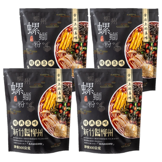 亟品 螺螄粉 經典原味, 口感獨特，兼顧健康衛生，安心享用, 300g, 4包