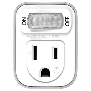 SUN JAKE 永旭電工 3變2節能小壁插 1切1座 超輕鬆！高耐熱!!防火機身, 1個