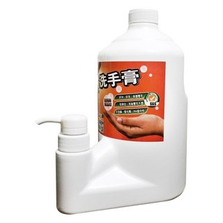 黑珍珠 專業級重油垢洗手膏 2L 裝，深層清潔、溫和不刺激，有效去除重油污, 2kg, 1瓶