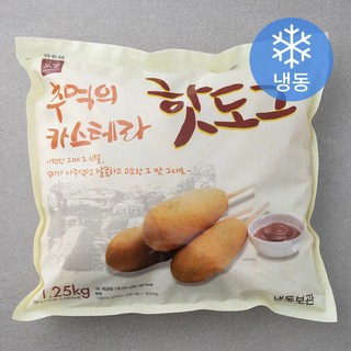 오뗄 추억의 카스테라 핫도그 (냉동), 50g, 25개입, 1개
