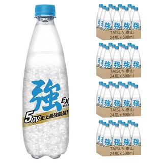 TAISUN 泰山 CHEERS EX 強氣泡水, 500ml, 96瓶
