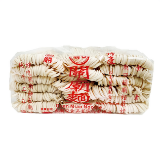 MIAW KO 大廟口 關廟麵 粗 台南特產 口感豐富, 1.2kg, 1包