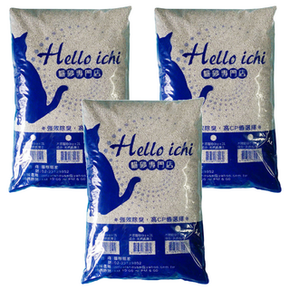 BOXCAT 國際貓家 除臭小球砂, 無香味, 3kg, 3包