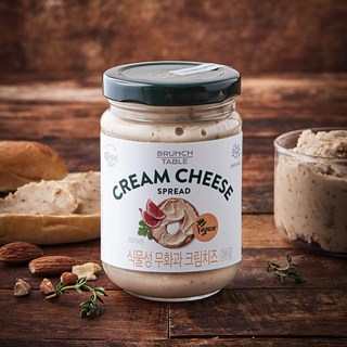 복음자리 식물성 무화과 크림치즈, 190g, 1개