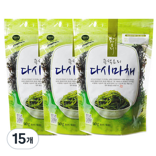 Badasori 即食料理海帶絲, 50g, 15個