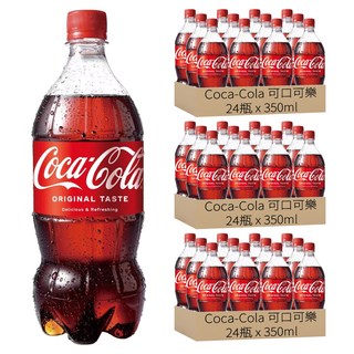 Coca-Cola 可口可樂 汽水, 350ml, 72瓶