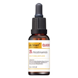 DR.HSIEH 達特醫 20%維生素B3菸鹼醯胺精華 淨化亮白緊緻調理修護 高效萬用性保養, 30ml, 1瓶