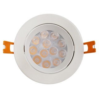 DANCELIGHT 舞光 微笑崁燈 15W LED-9DOS15WR3 9公分 時尚白 直徑107 x 66mm 黃光, 1個