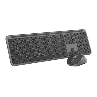 logitech 羅技 無線鍵盤滑鼠組 原廠保固, 一般型, 石墨黑, MK950