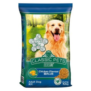 CLASSIC PETS 加好寶 乾狗糧 成犬配方, 雞肉, 10kg, 1袋
