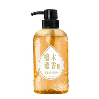 SOAPBERRY 古寶無患子 檀木薰香洗髮精 溫和不刺激 散發淡雅木質香, 400g, 1瓶